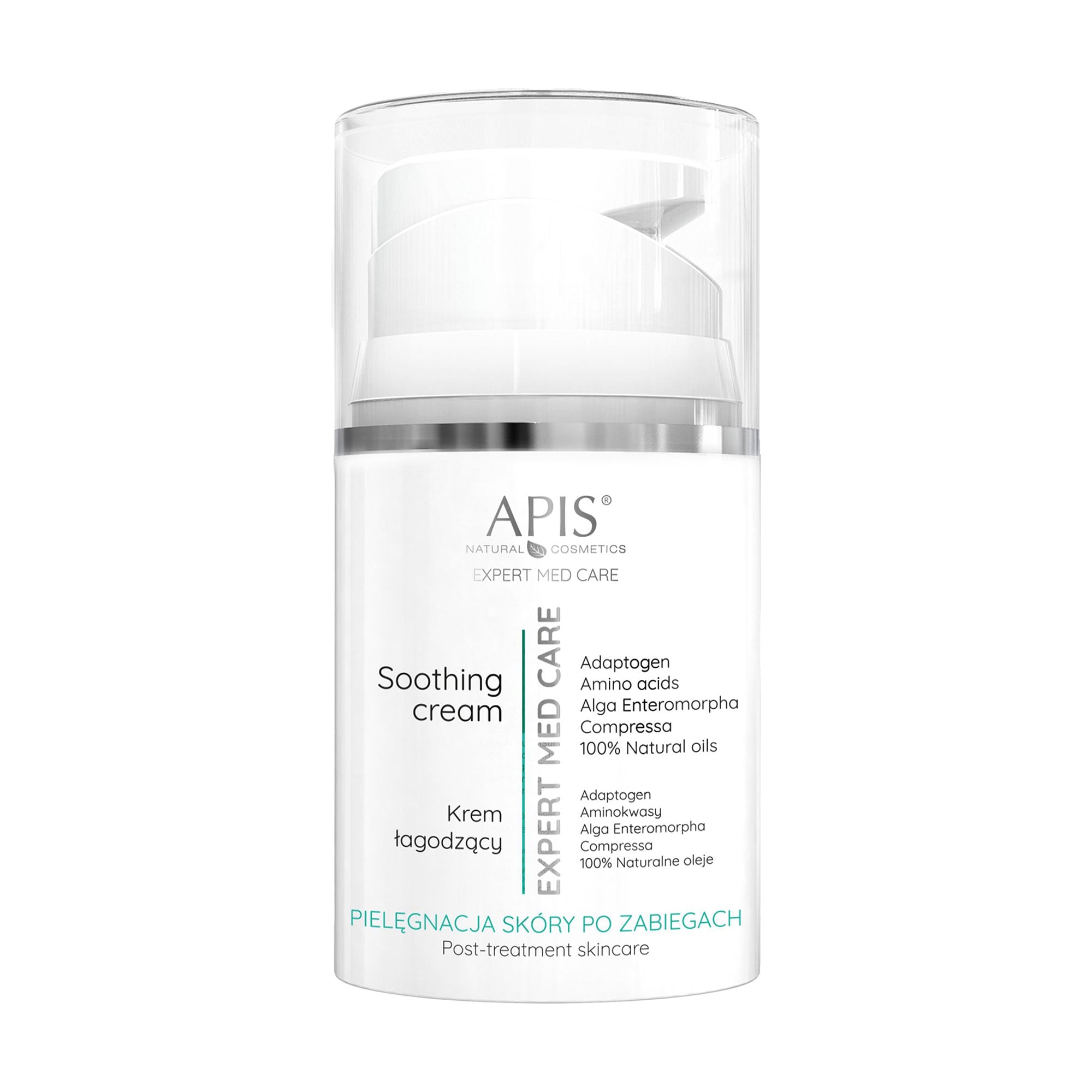 Заспокійливий крем для обличчя Apis Natural Cosmetics Expert Med Care Soothing Cream, 50 мл